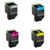 Cartus toner compatibil Lexmark CX310 CX410 CX510 cyan